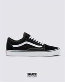 VANS TENIS UNISEX OLD SKOOL GAMUZA NGRO-BCO
