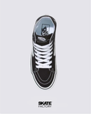 VANS TENIS UNISEX SK8 HI NGRO-BCO LONA