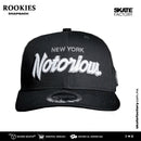 GORRA VICERA REDONDA ROOKIES NEW YORK BLACK