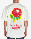 PLAYERA PRAYERS DE LA RAZA COLOR BLANCO