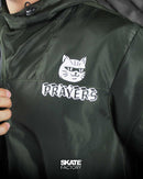 IMPERMEABLE ROMPEVIENTOS PRAYERS VERDE MILITAR
