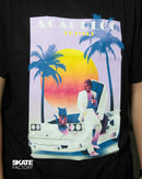 PLAYERA PRAYERS ACAPULCO COLOR NEGRO