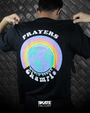 PLAYERA PRAYERS NEGRA CHAMPIS