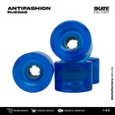 RUEDAS PARA LONGBOARD ANTIFASHION 70 MM AZULES