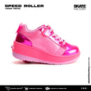 TENIS PATIN NIÑA SPEED ROLLER ROSA FIUCSIA