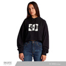 SUDADERA CROP DC SHOES DAMA NGRO