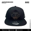 GORRA PLANA ANTIFASHION SNAPBACK TIGER BLACK