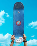 TABLA PARA SKATEBOARDING TRICOLOR ROTULISTA VETERANO
