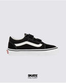 VANS TENIS BEBE OLD SKOOL NGRO-BCO