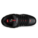 GLOBE TENIS CABALLERO TILT RETRO SKATE NEGRO ROJO