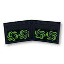 CARTERA PARA HOMBRE ANTIFASHION NEGRO VERDE