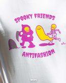PLAYERA ANTIFASHION SPOOKY BLANCO