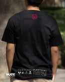 PLAYERA MANGA CORTA ANTIFASHION GROTESK NGO FUCSIA