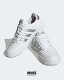 TENIS ADIDAS MUJER BREAKNET 2.0 EN COLOR BLANCO CON PLATA
