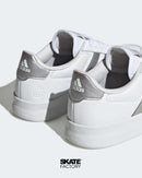 TENIS ADIDAS MUJER BREAKNET 2.0 EN COLOR BLANCO CON PLATA
