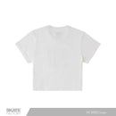 PLAYERA CROP DC SHOES DAMA BCO