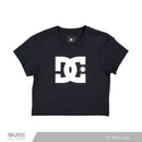 CAMISETA CROP DC SHOES DAMA NGRO