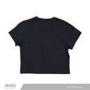 CAMISETA CROP DC SHOES DAMA NGRO