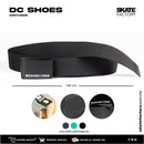 CINTURON PARA CABALLERO DC SHOES TEJIDO NEGRO