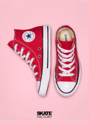 CONVERSE BOTA BEBE ROJO
