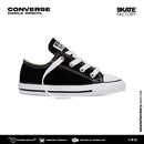CONVERSE CHOCLO TENIS NIÑO CLÁSICO NEGRO