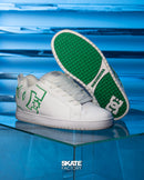 TENIS DC SHOES COURT GRAFFIK BCO VERDE (WG4)
