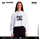 SUDADERA CROP DC SHOES DAMA BCO