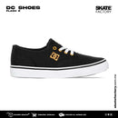 TENIS DC SHOES FLASH 2 DAMA NEGRO ORO