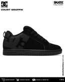 TENIS PARA CABALLERO DC SHOES COURT GRAFFIK NEGRO (3BK)
