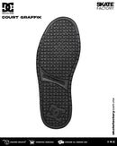 TENIS PARA CABALLERO DC SHOES COURT GRAFFIK NEGRO (3BK)