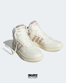 TENIS ADIDAS MUJER HOOPS 3.0 MID CLASSIC EN COLOR BEIGE