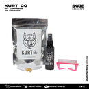 KIT LIMPIADOR DE CALZADO GAMUZA KURT BLANCO