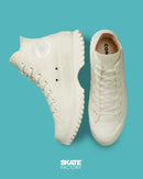 CONVERSE PLATAFORMA PARA DAMA LUGGED BEIGE TEXTIL