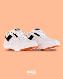 TENIS PONY CHOCLO M-100 BLANCO NEGRO
