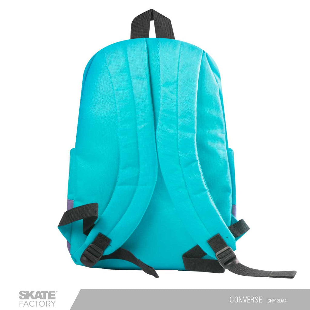 MOCHILA ESCOLAR PARA UNISEX MARCA CONVERSE COLOR AZUL Skate Factory