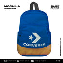 MOCHILA ESCOLAR PARA UNISEX MARCA CONVERSE COLOR AZUL MNO