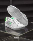 TENIS DC SHOES NOTCH CABALLERO BLANCO VERDE (WG4 )
