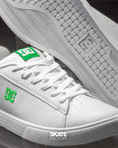 TENIS DC SHOES NOTCH CABALLERO BLANCO VERDE (WG4 )