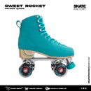 SWEET ROCKET FEGAMUZA PATINES UNISEX TURQUESA GAMUZA