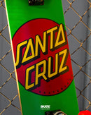 PATINETA COMPLETA LOGO SANTA CRUZ VERDE ROJO 8"