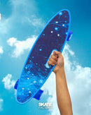 PENNYBOARD BLAZER CON GRAFICO Y RUEDAS CON LUCES AZUL