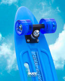 PENNYBOARD BLAZER CON GRAFICO Y RUEDAS CON LUCES AZUL