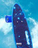 PENNYBOARD BLAZER CON GRAFICO Y RUEDAS CON LUCES AZUL