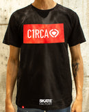PLAYERA DE MANGA CORTA LOGO SQ C1RCA SKATEBOARDING