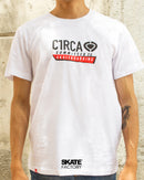 PLAYERA DE MANGA CORTA C1RCA COMMITTED TO SKATEBOARDING BCO