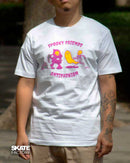 PLAYERA ANTIFASHION SPOOKY BLANCO