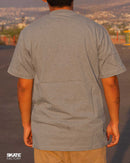 PLAYERA MANGA CORTA PARA HOMBRE LOGO DC SHOES GRIS