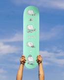 TABLA PARA SKATEBOARD VIRTUD LAVIE 8"