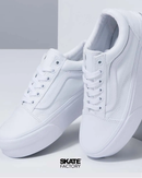 VANS TENIS DAMA PLATAFORMA OLD SKOOL BLANCO