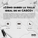 Conoce la talla ideal para casco para skate patines o bicicleta skf